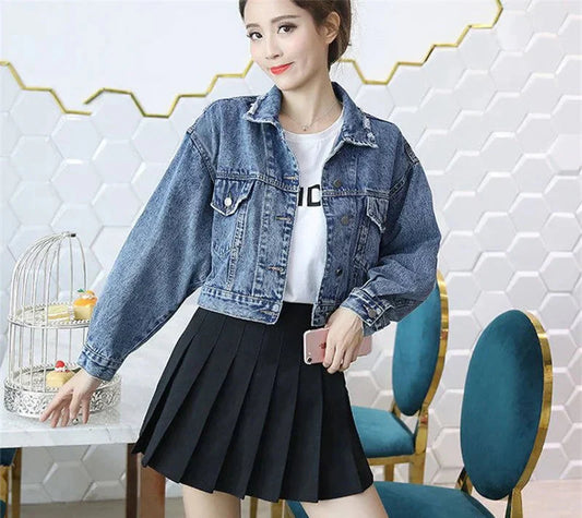Blissful Blue Denim Polished Jacket