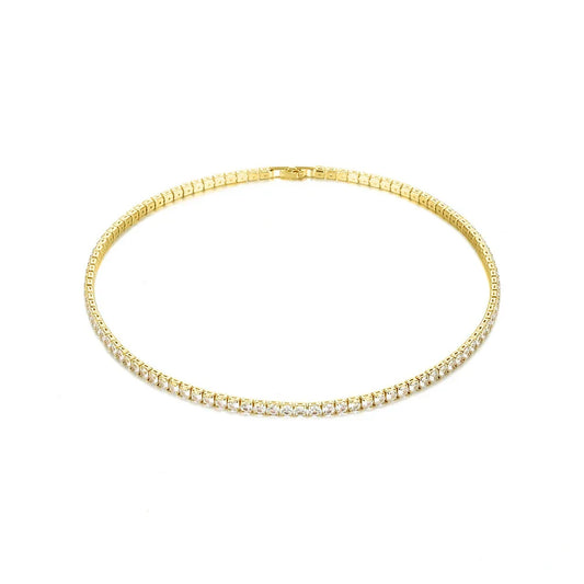 Kisses Down My Neck Tennis Necklace