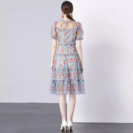 Funky Fairy Tale Midi Dress