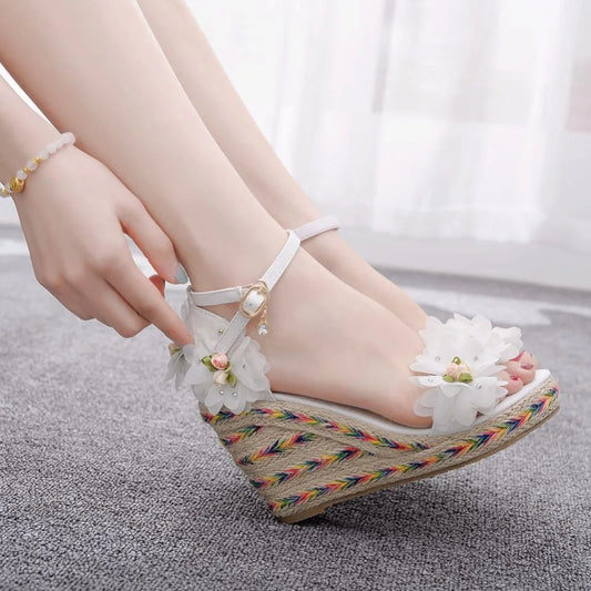 Destiny's Step Wedges Sandals