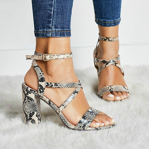 Twisted Reality Pump Sandals