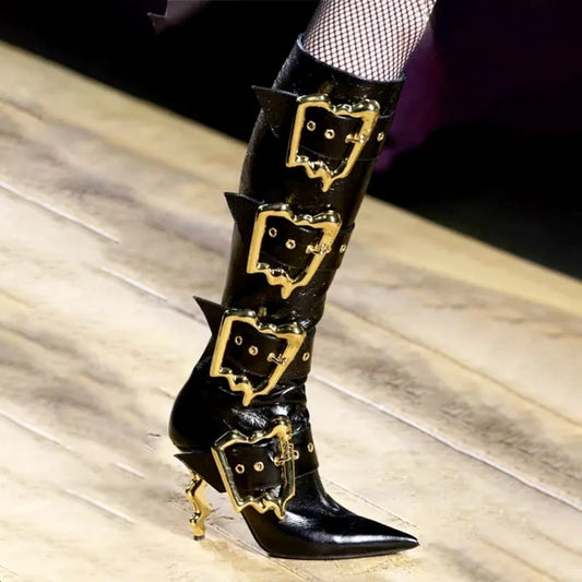 Gimme Lit Bit Attention High Boots