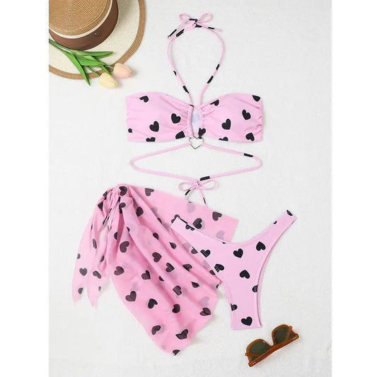 Glam Strappy Swimsuit – Golden Hour – Golden Shore