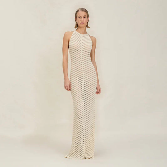 Knitted Hollow Breezy Kaftan