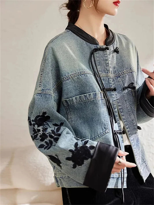 Comet'S Kiss Denim Polished Jacket