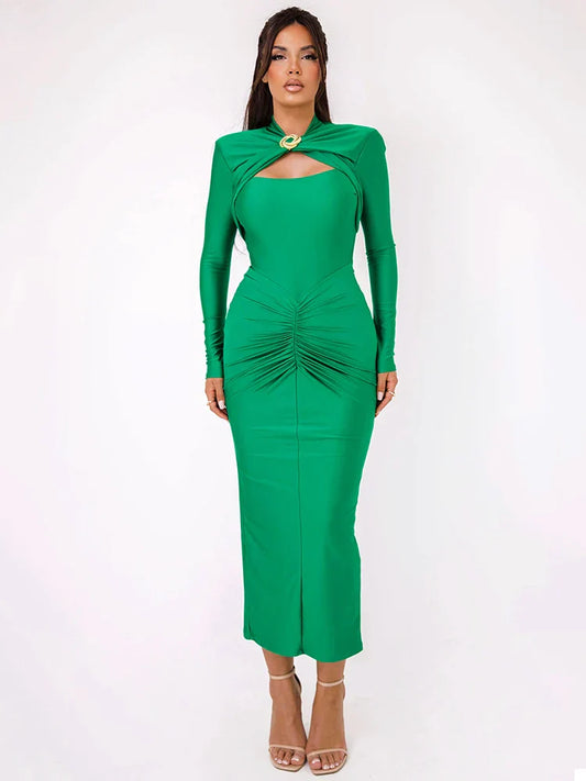 Devil Got My Woman Maxi Dress