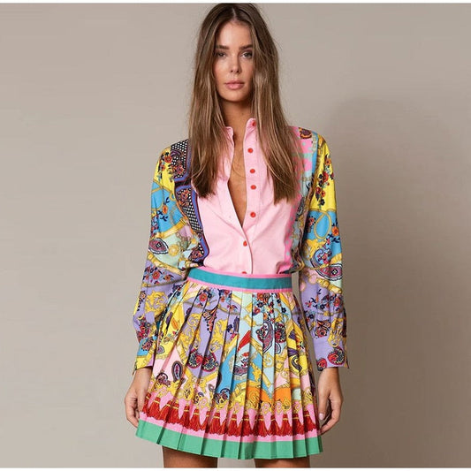 Used To Be Mad Love Skirt Set