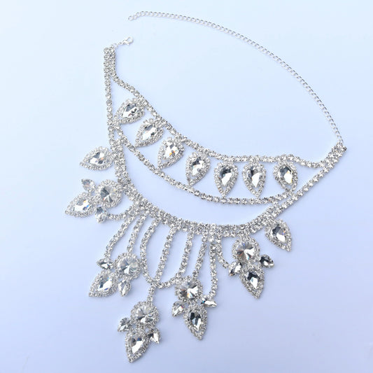 Glittering Heartstrings Necklace