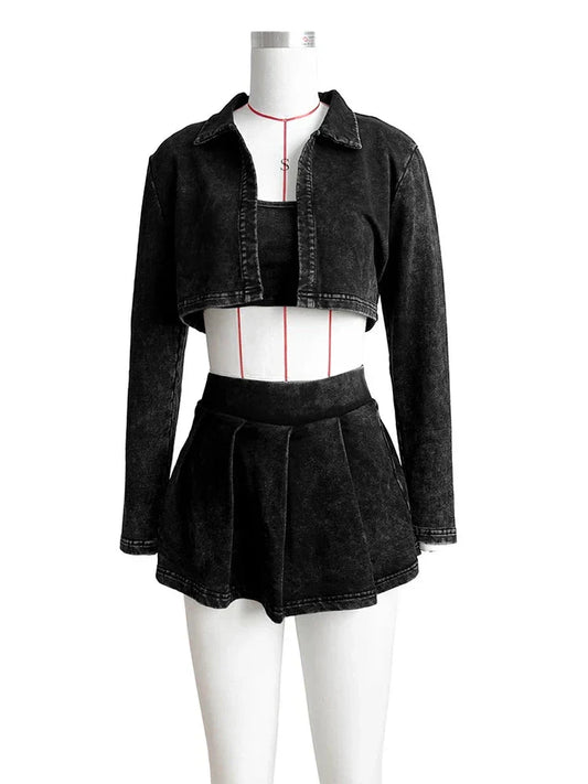 Paint The Sky Skirt Set