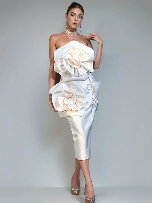 Without Your Kisses Midi Dress