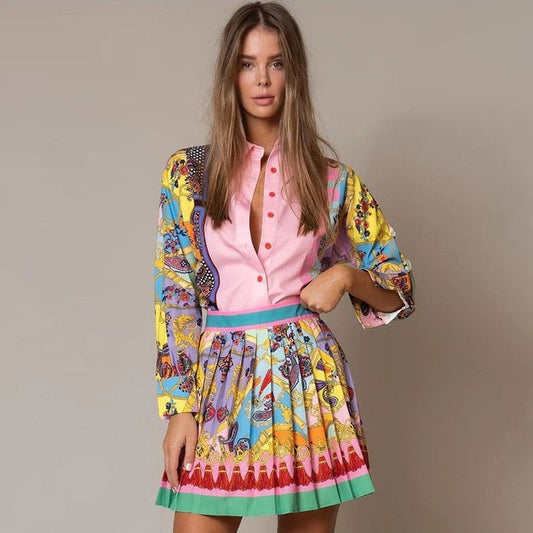 Used To Be Mad Love Skirt Set