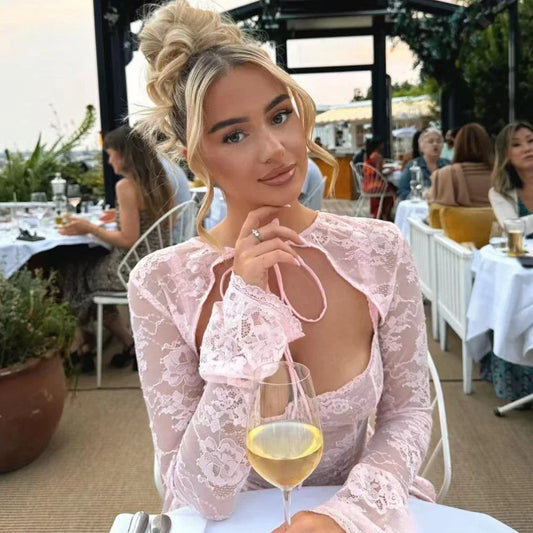 Grey Clouds Roll Over Mini Dress