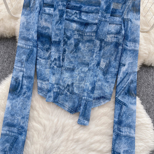 Hold Me For A Second Crop Top