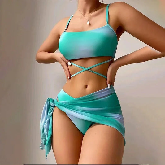 Romantic Bikini – Midnight Swim – Azure Tide