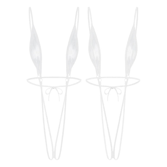 Heart Goes Numb Crotchless Lingerie