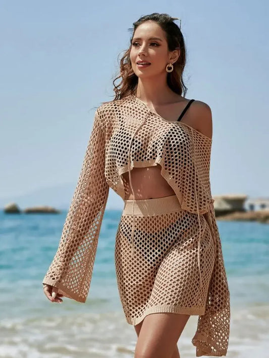 Knit Cover-up Poolside Style