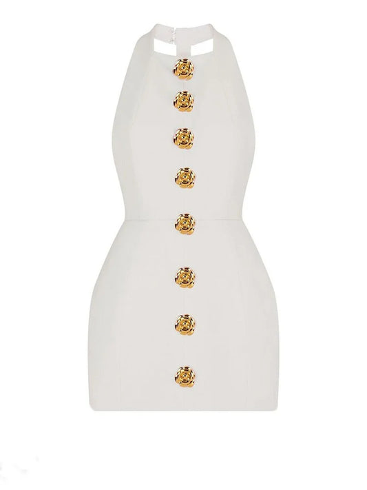 Watching The World Pass Mini Dress