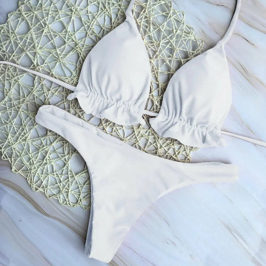 Sculpted Cut-Out Bikini – Floral Dream – Sunset Muse