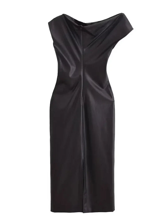 Runnin' With The Devil Midi Dress