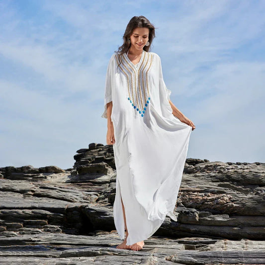 Polka Dot Beach Cover-Up