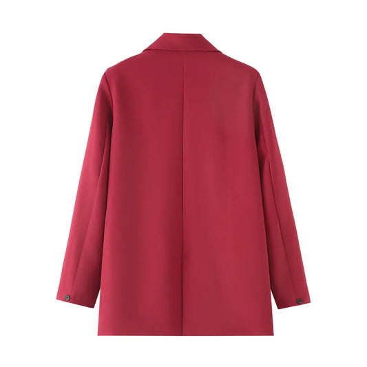 Dive Into The Deep End Blazer Elegant Coat