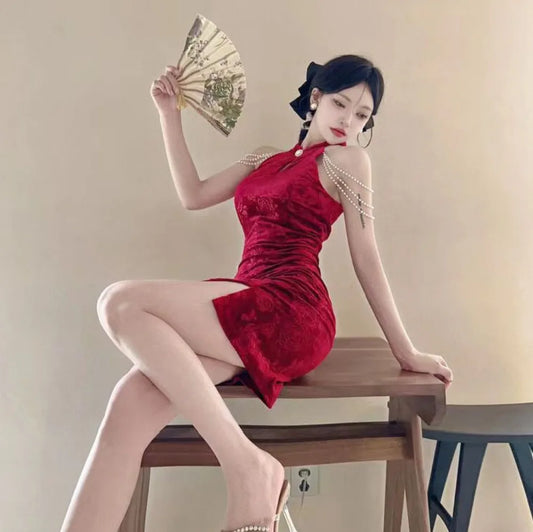 Heart Like Fireworks Mini Dress