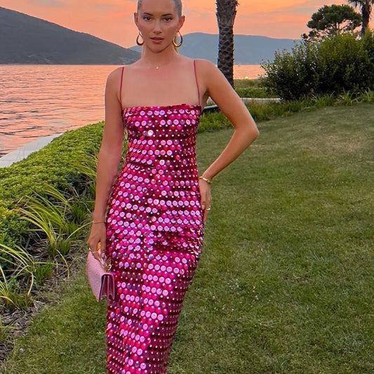 Glancing Back At Love Midi Dress