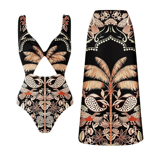 Elegant Triangle Bikini – Halter Luxe – Sunset Muse