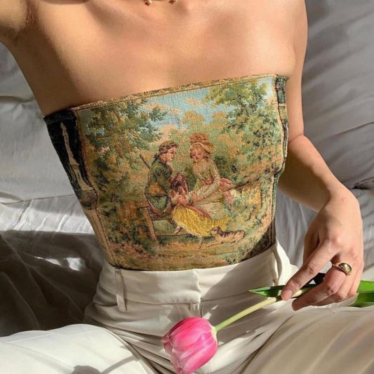 I Who Loved You Crop Top