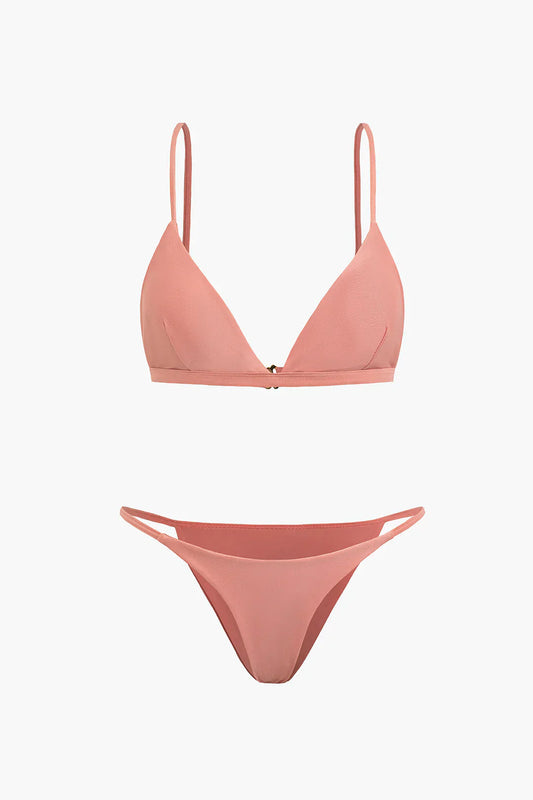 Allure High-Waist Bikini – Crisscross Style – Sunset Muse
