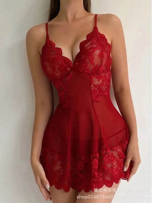 Just Me And You Lace Chemise