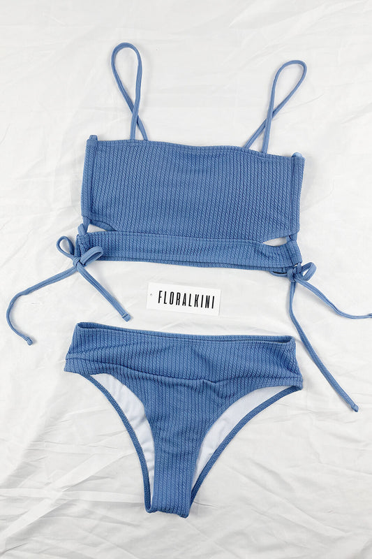 Romantic Cut-Out Bikini – Halter Luxe