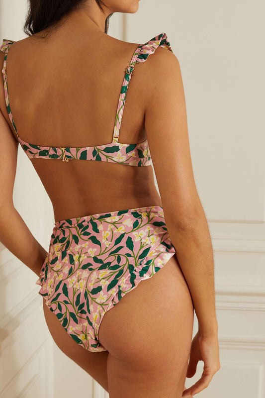 Allure High-Waist Bikini – Midnight Swim