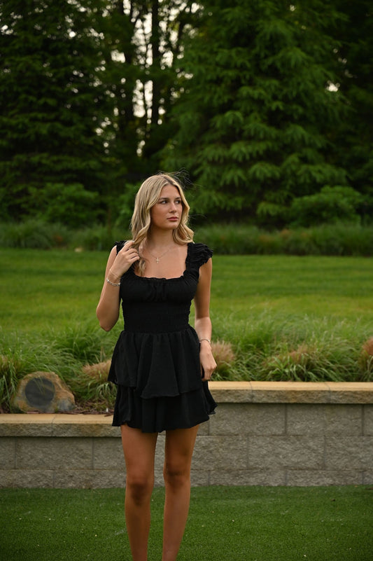 Cake Romper - Black