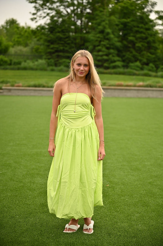 Twinkle Tease Dress- Yellow