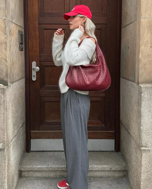 LEA | Trendy Woven Handbag