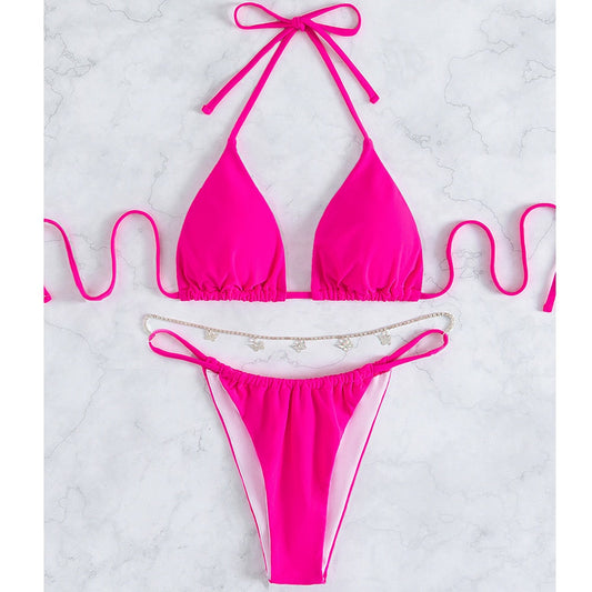 Minimalist Two-Piece Set – Golden Hour – Azure Tide