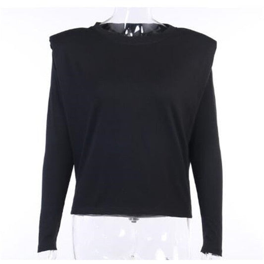 Win With Confidence Padded Shoulder Tee