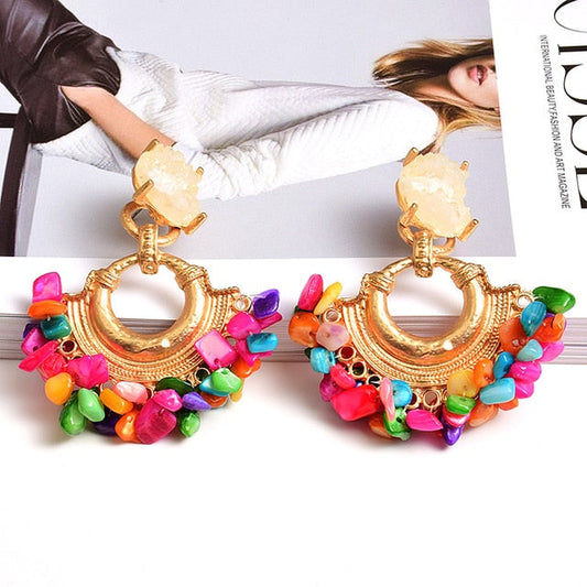 I'm So Into You Bohemian Drop Dangle Earrings