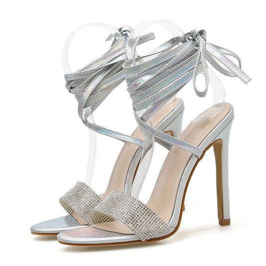 Princess Attitude Thin Heeled Sandal