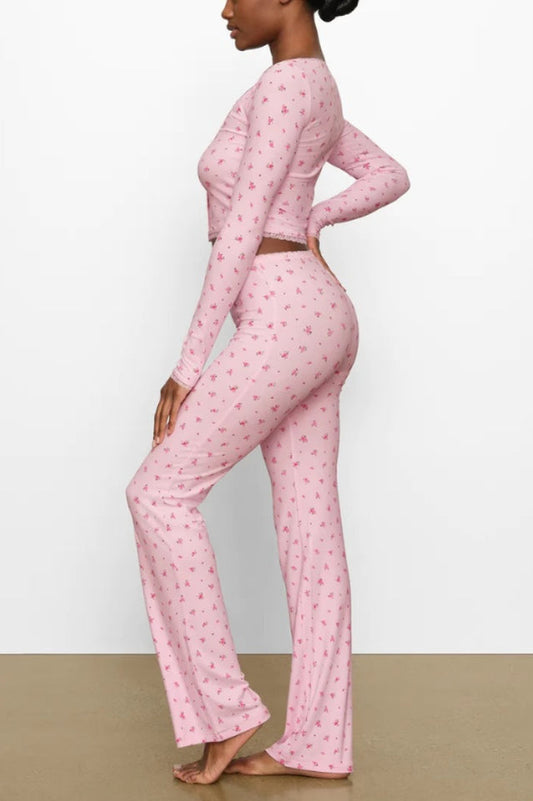 Long Sleeve Lounge Top