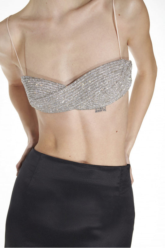 Silver Eternity Bra