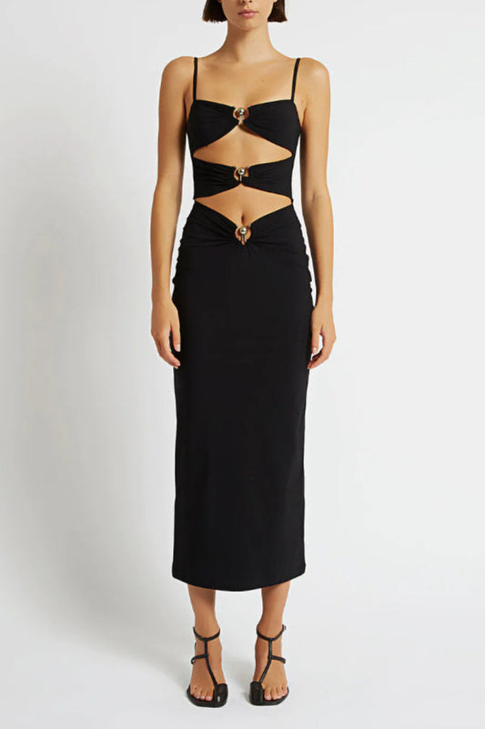 Pierced Orbit Column Dress