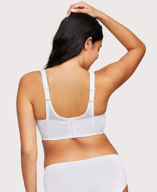 MagicLift Seamless Firm Support Bra White