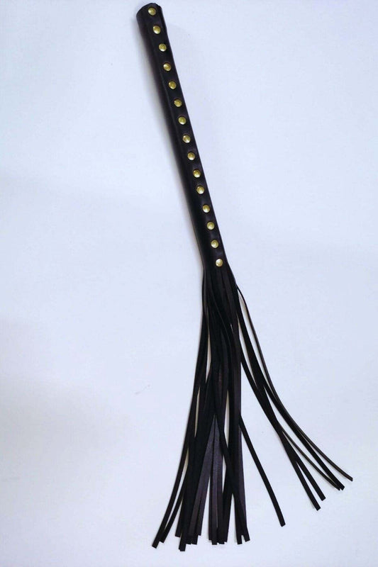 Leather Whip, Tassel Whip, Black Whip