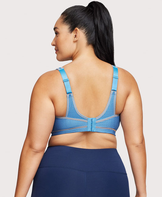 No-Bounce Camisole Elite Sports Bra Light Denim