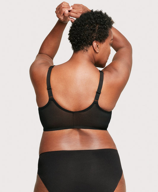 MagicLift Front-Closure Natural Shape Bra Black