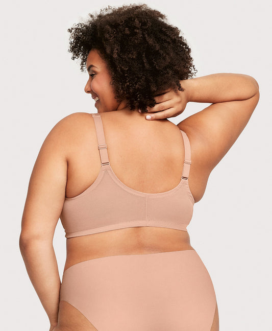 MagicLift Front-Closure Natural Shape Bra Cappuccino