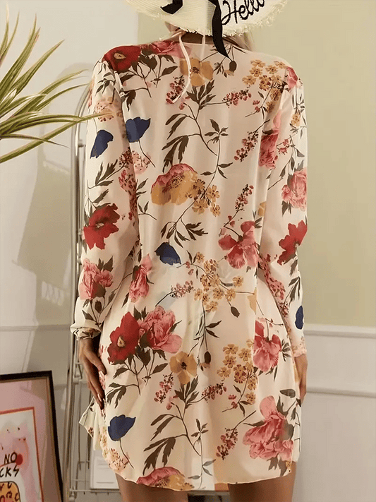 Refined Swimsuit – Tropical Bloom