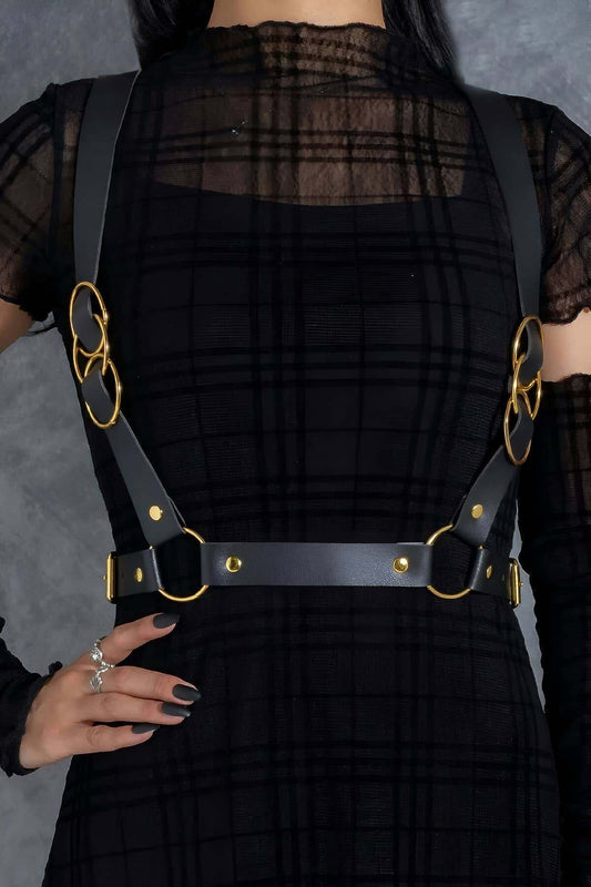 Leather Belt Over Dress, Shirt Belt
